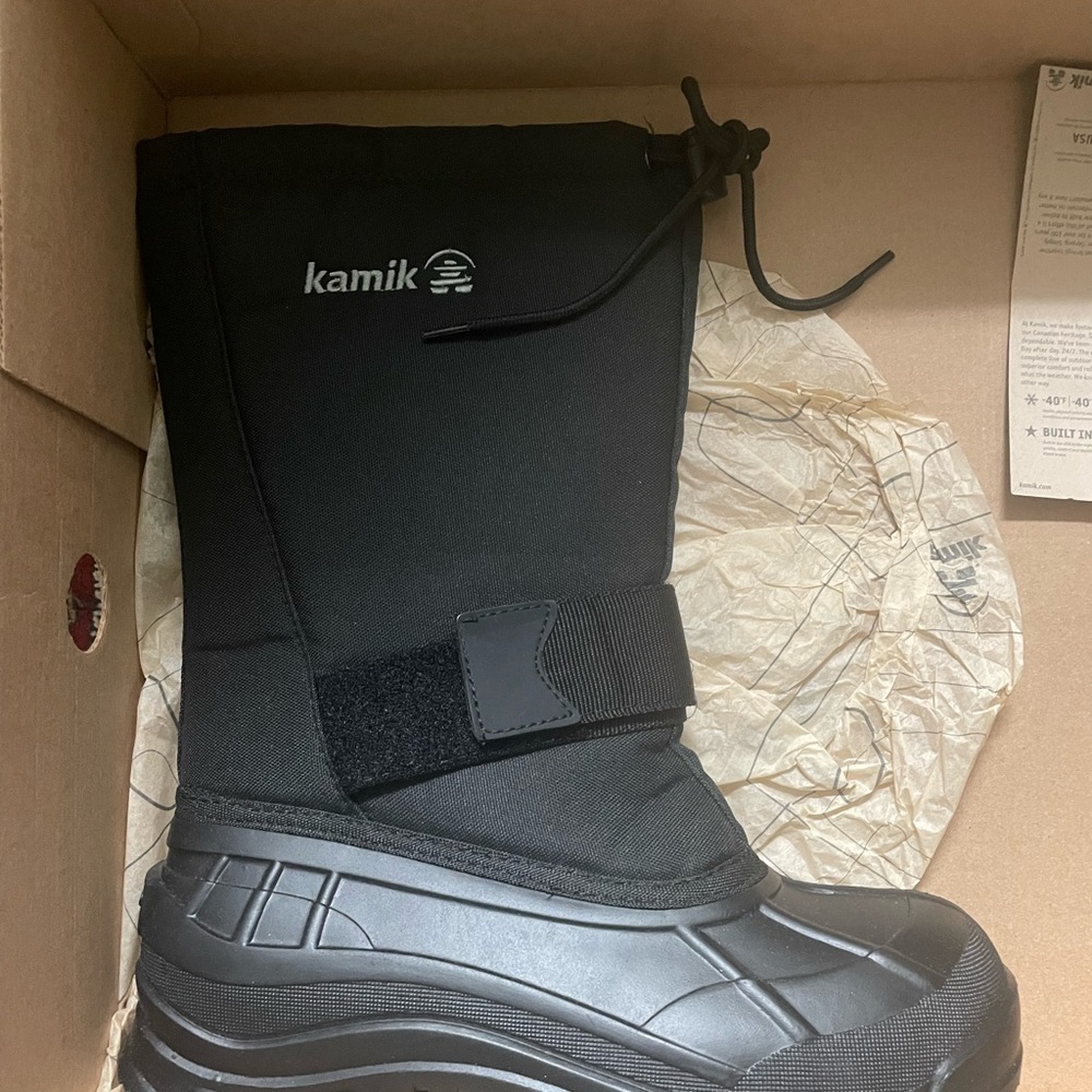 Kamik Black Snow Boots